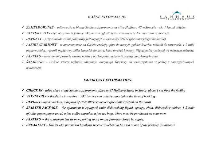 Sanhaus - Primavera - Przy Plazy, Z Parkingiem Apartman Sopot